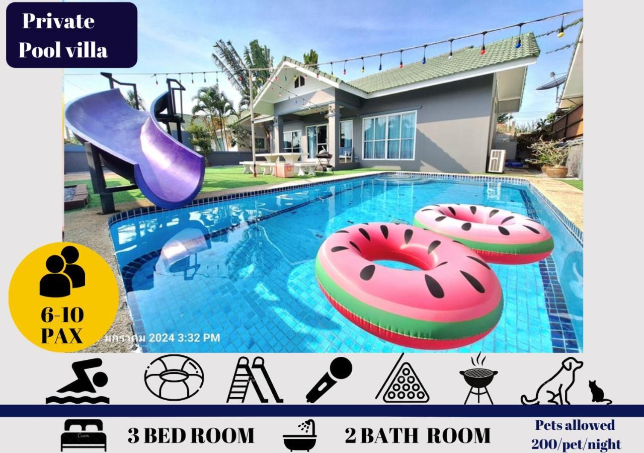 Miami Hua-Hin Private Pool Villa From Beach 8Km Hua Hin Zewnętrze zdjęcie